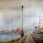 Old picture of the Atmospheric Railway at Starcross