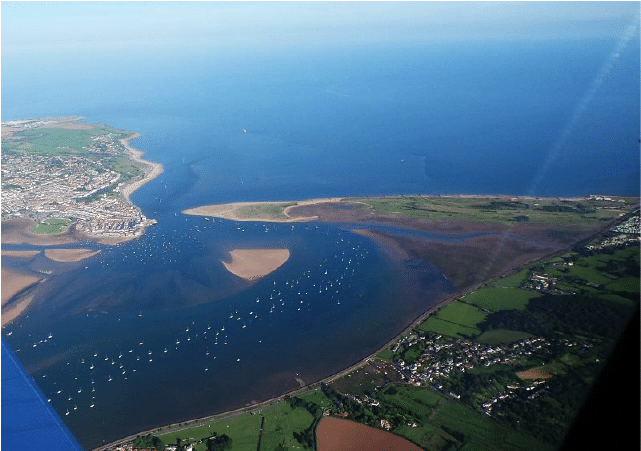 View of the Exe Estuary