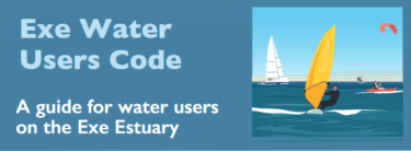Exe Water Users Code of Conduct leaflet