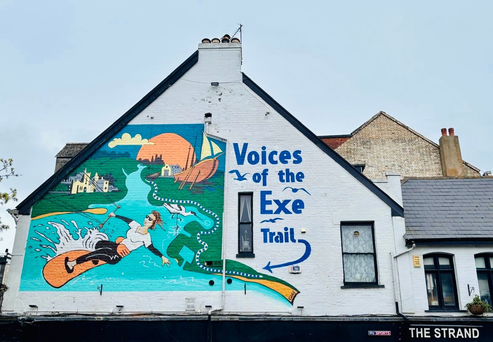 Voices of the Exe Trail Mural